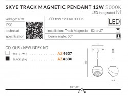 SKYE TRACK MAGNETIC 12W