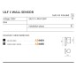ULF 1 Wall Sensor IP44 ULF 1 Wall Sensor IP44