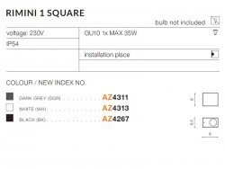 RIMINI SQUARE IP54