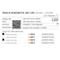 Alfa Zestaw 2m TRACK MAGNETIC 52M2031 SET 3000K