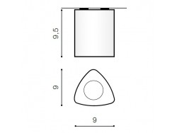 Lampa techniczna Dario White