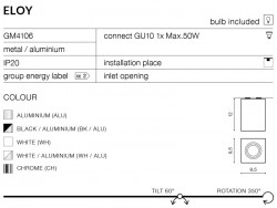 Lampa techniczna Eloy 1