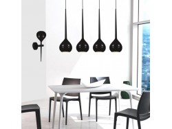 Lampa kinkiet Aga black Azzardo