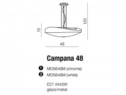 Lampa Campana  AZzardo