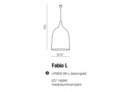 Lampa wisz?ca Fabio L